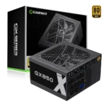Fuente de Poder GAMEMAX GX-850 Modular  Certificado 80 Plus Gold