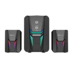 Parlantes Multimedia 2.1 XTRIKE ME SK-612 / Iluminación Raibow RGB