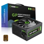 Fuente de Poder GAMEMAX GP-650-P4  Certificado 80 Plus Bronze