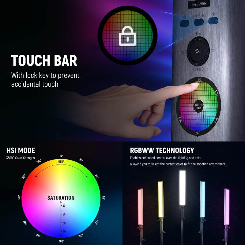 BARRA DE LUZ MAGNETICA DE MANO NEEWER BH30S - Image 2