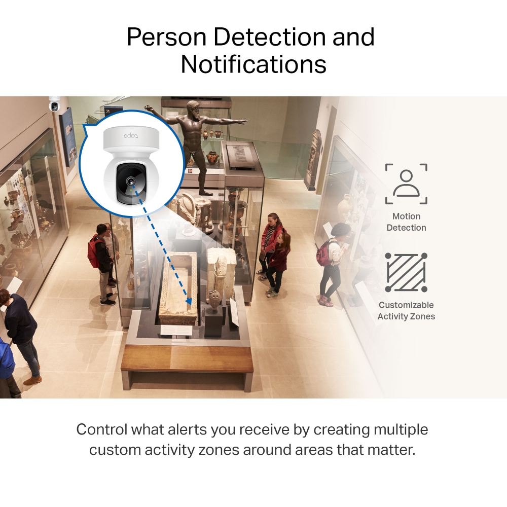 Cámara Wi-Fi de seguridad Tapo C212 2k - Image 4