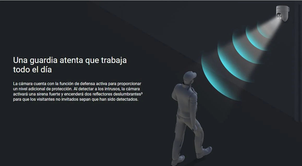 Cámara Smart p/exterior 360° Wi-Fi EZVIZ H8c Pro 2K - Image 3