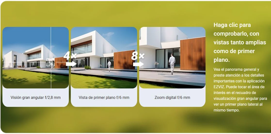 Cámara Smart ext. EZVIZ H90 Dual - Image 3