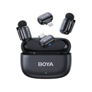 MICRÓFONO INALÁMBRICO CORBATERO BOYA MINI-12 / CELULAR