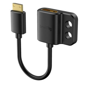 Cable adaptador ultradelgado SmallRig 3020 HDMI hembra a Mini HDMI macho