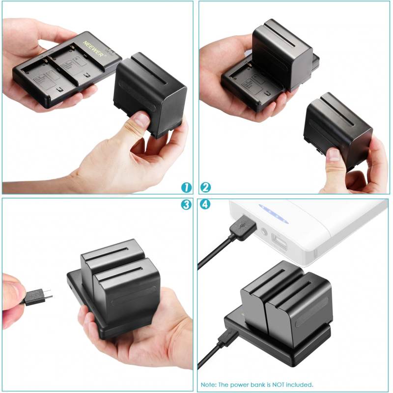 BATERIA PARA CAMARA / LUCES NEEWER F970 - Image 3